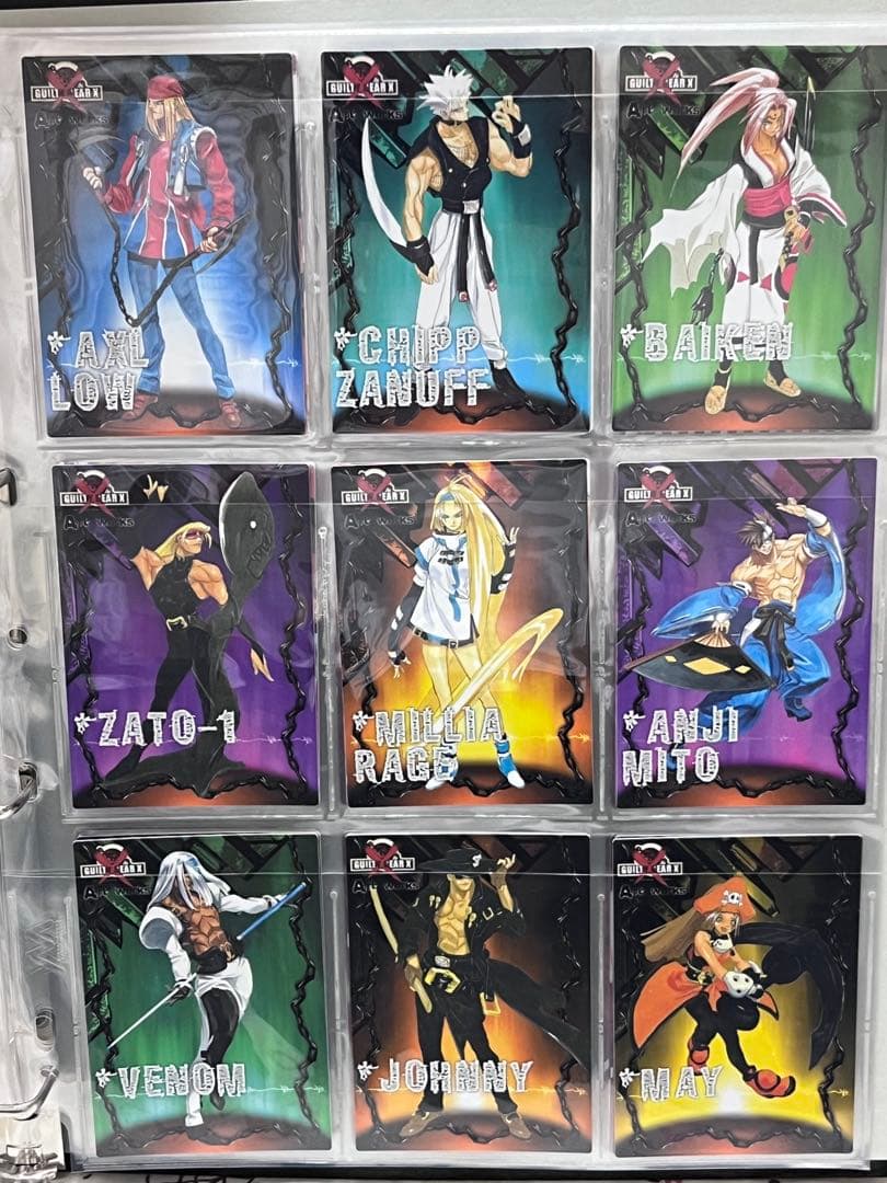 ギルティギアゼクス　GGX トレーディングカード　54枚セット　初版