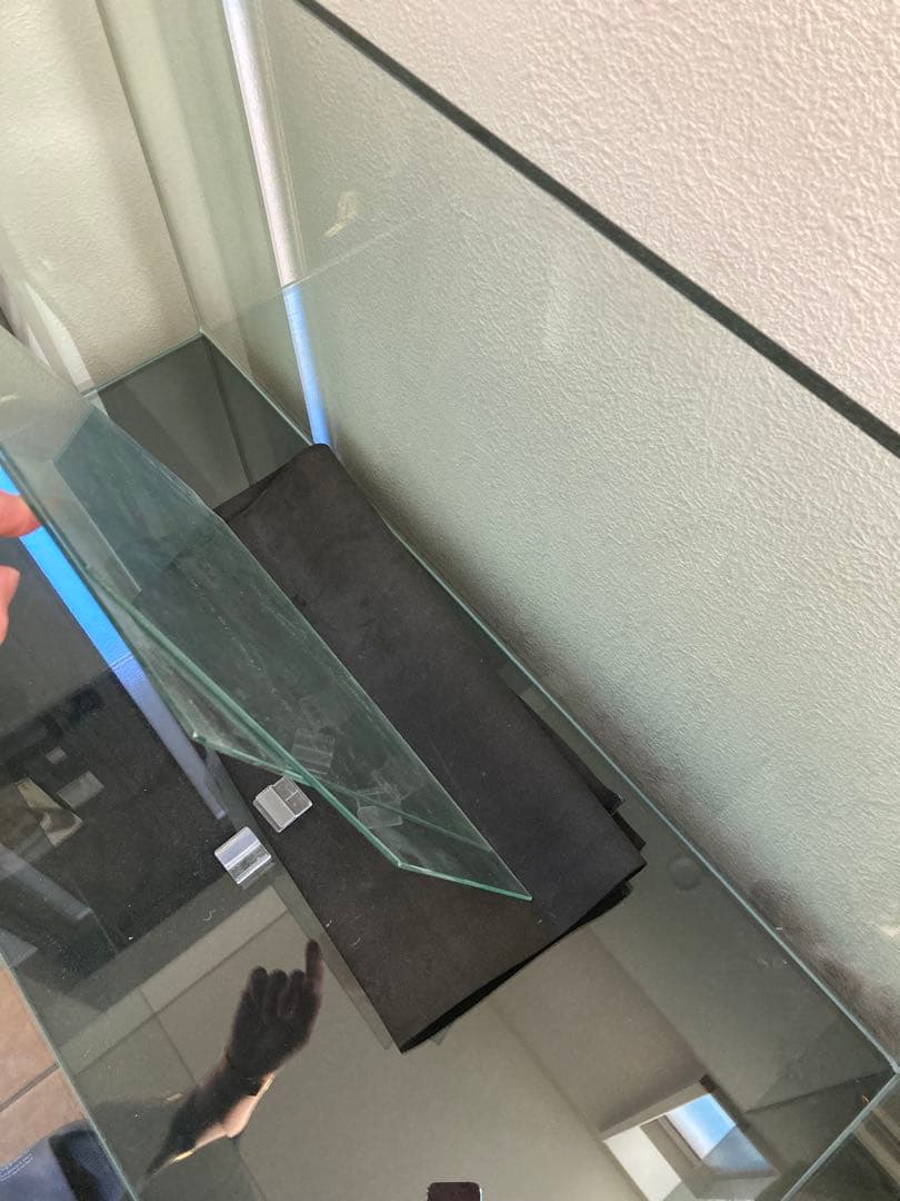 90cmガラス水槽 gex ※オーダー水槽台、その他備品付 90×45×45