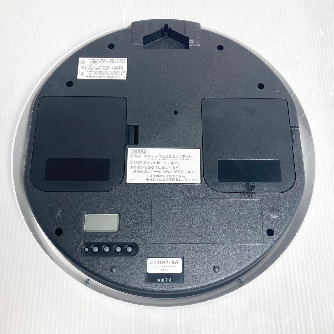 美品 SEIKO セイコー GP219W 壁掛け 衛生電波時計