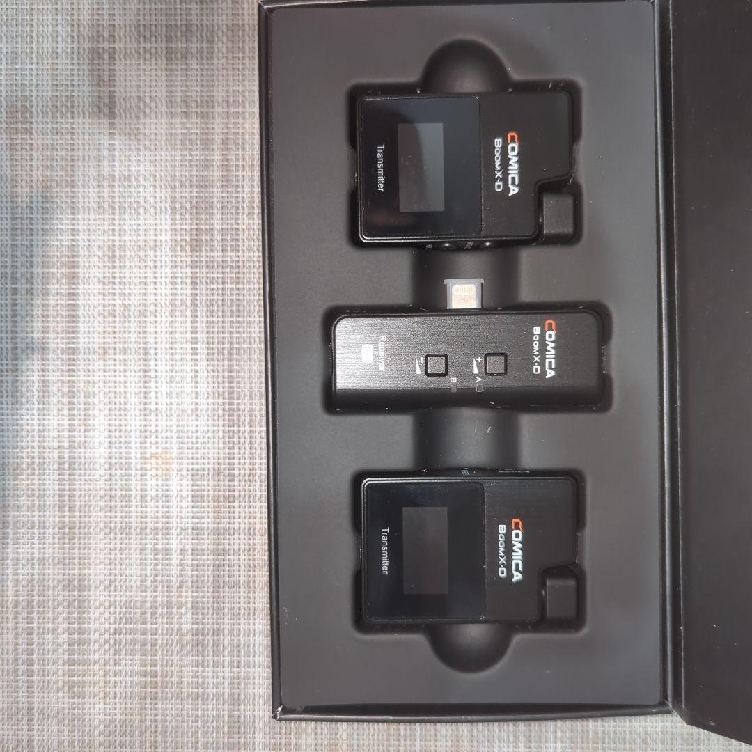 ワイヤレスマイク2本セット　COMICA BoomX-D iPhone用