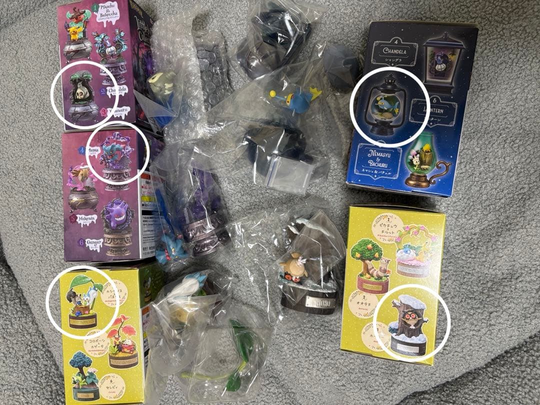 Pokémon Terrarium Re-Ment 82個まとめ売り