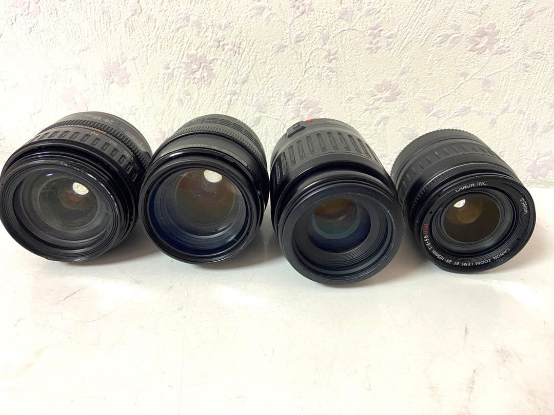 実写確認済み　Canon レンズ　4点セット