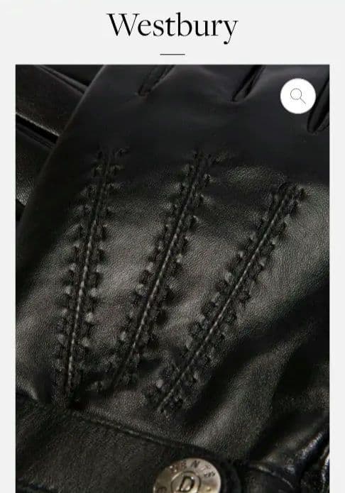 Dents　Westbury タッチパネル対応 レザー手袋