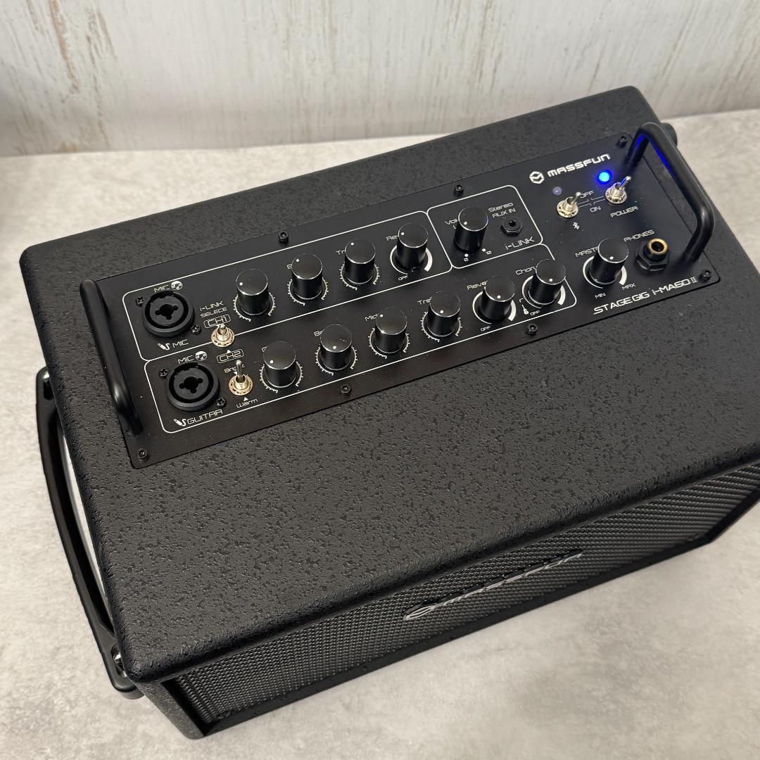路上ライブ【ポータブルアンプ】MASSFUN／i-MA60Ⅱ