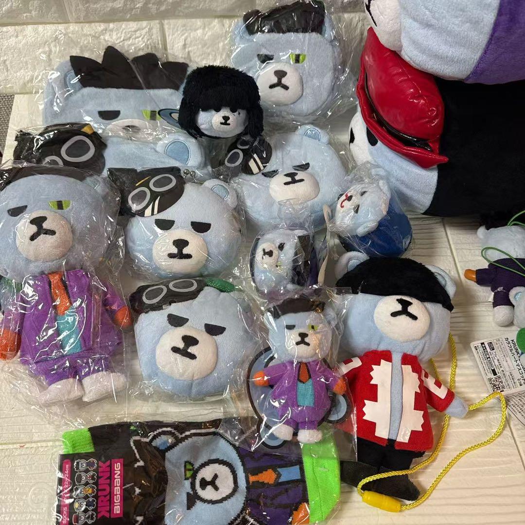 26点　BIGBANG KRUNK ぬいぐるみセット　TOP タプ　まとめ売り