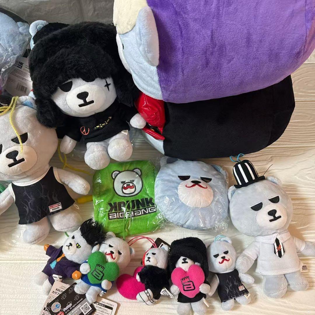 26点　BIGBANG KRUNK ぬいぐるみセット　TOP タプ　まとめ売り