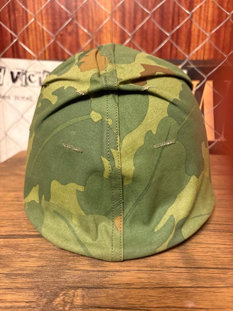 レア！！アメリカ軍　M1ヘルメット　二重構造　鉄製　ミリタリー　サバゲー