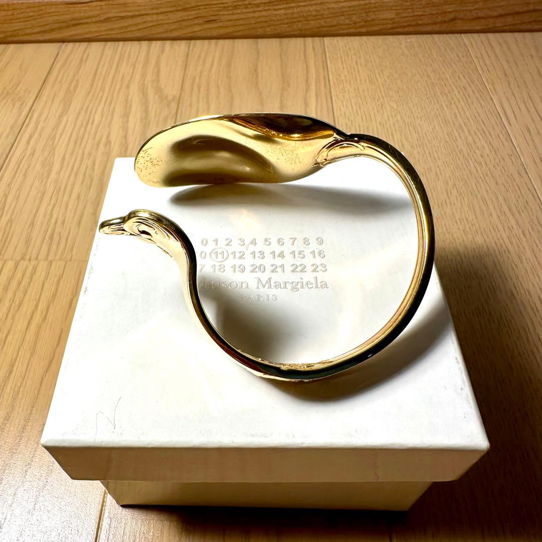 名作　希少　maison margiela スプーンバングル