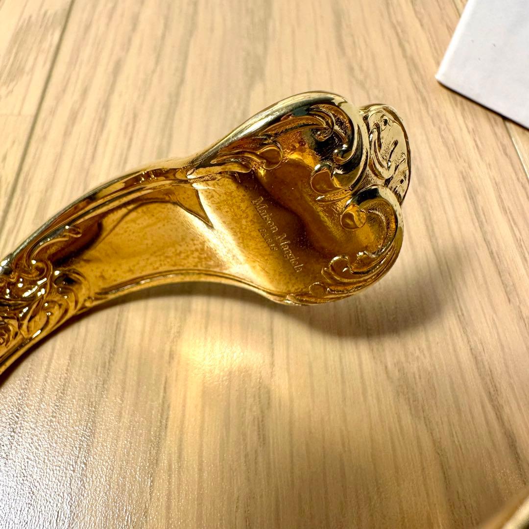 名作　希少　maison margiela スプーンバングル