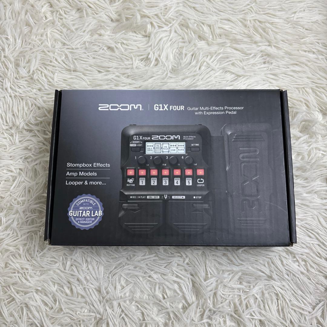 美品✨　ZOOM G1X FOUR ズーム ギター マルチエフェクター