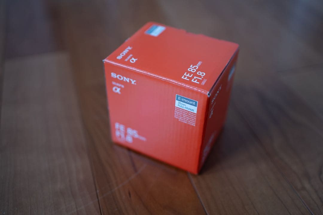 【美品】sony fe85mm f1.8 レンズ