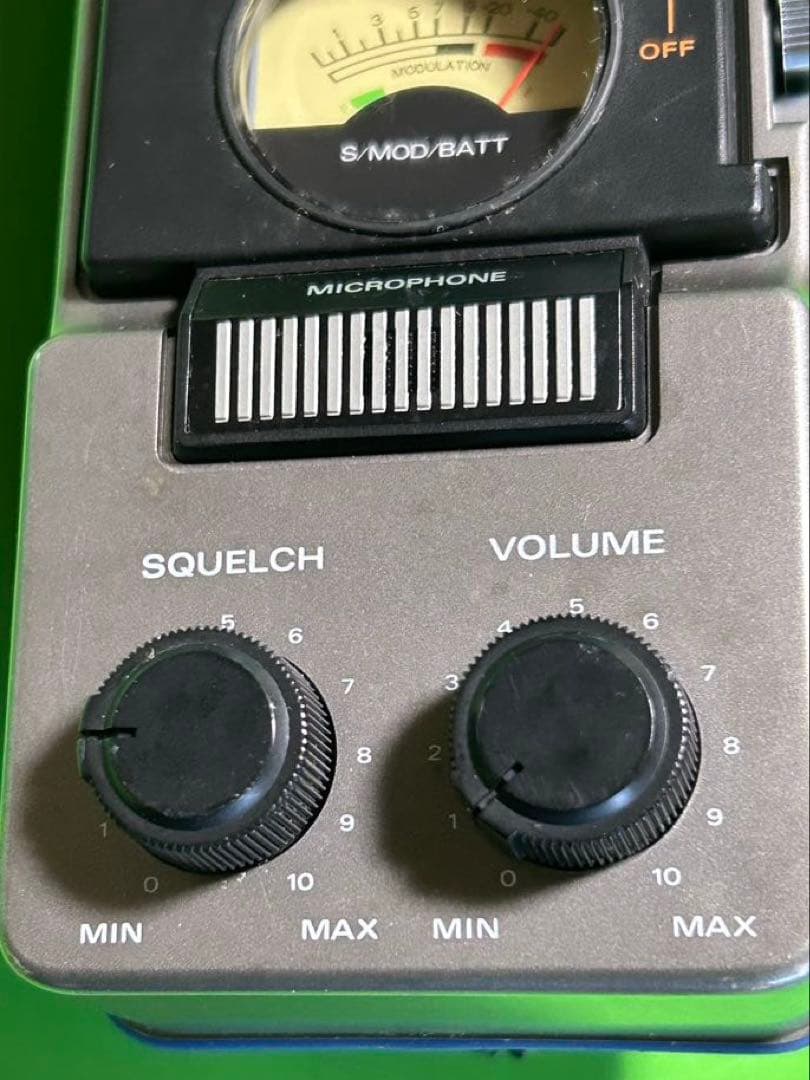 日立　市民ラジオ合法トランシーバー無線機2台セットCH-580 500W8ch