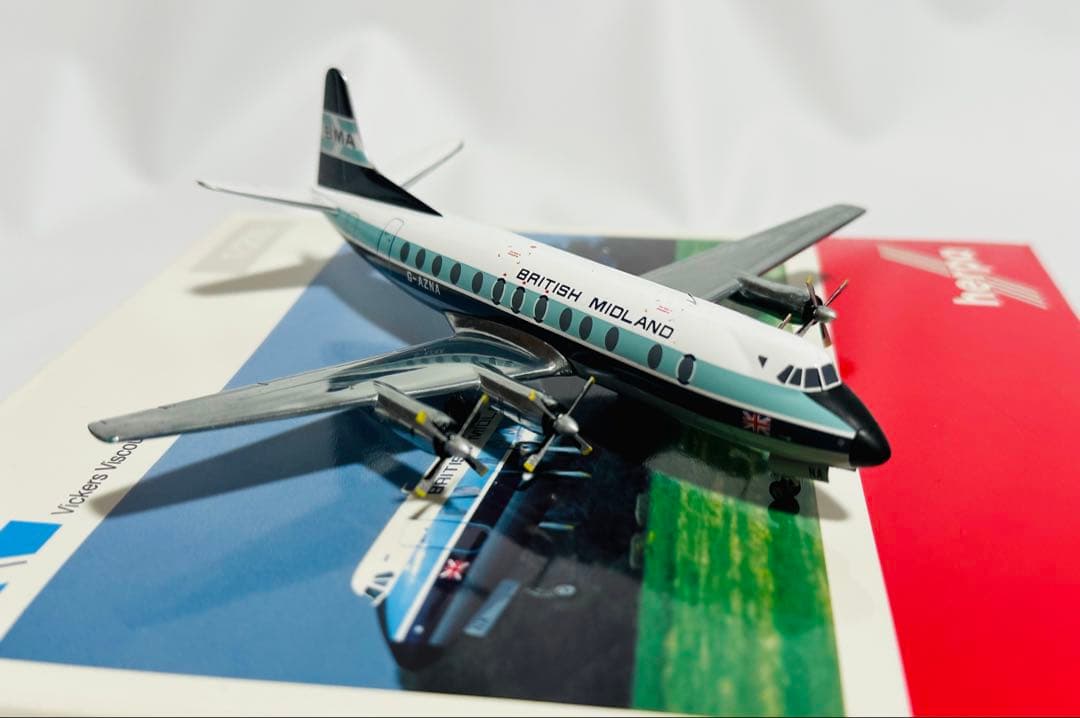 航空機・ヘリコプター Herpa 1/200 Vickers Viscount 800