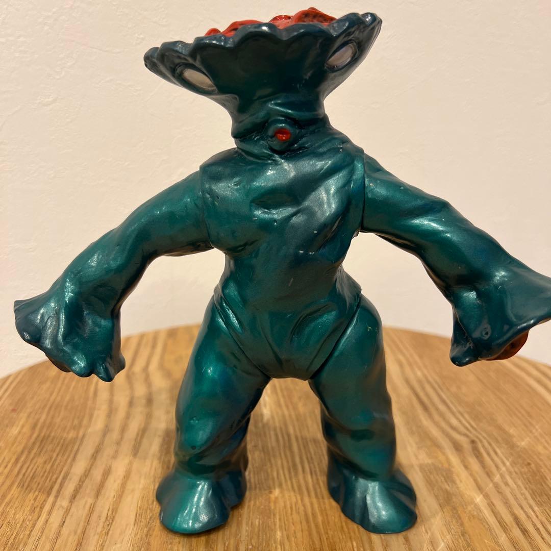 バンデル星人　ソフビ　ブルマァク