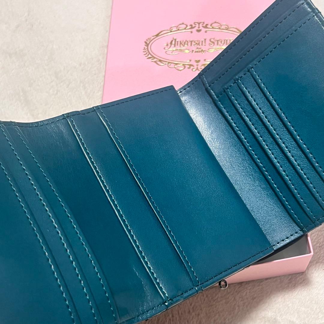 アイカツ!　ロリゴシック　藤堂ユリカ　本革2つ折り財布