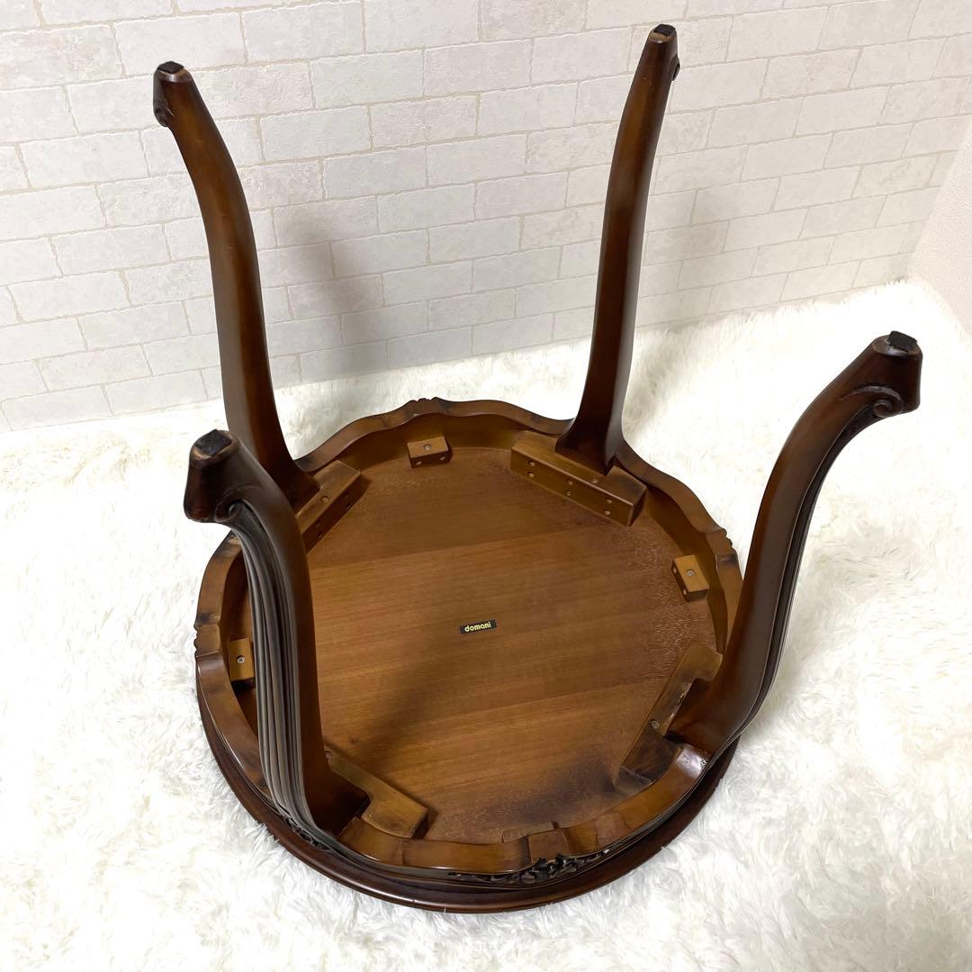 カリモク　ドマーニシリーズ　GMGH520○ / ルイ15世 丸型サイドテーブル