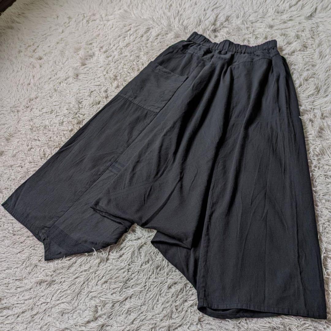 tamaki niime/タマキニイメ　コットンタルンパンツ　long Free