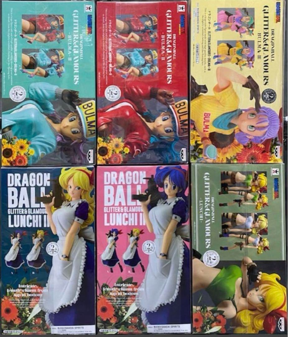 《美品》グリッター＆グラマラスGLITTER&GLAMOURS フィギュア12体