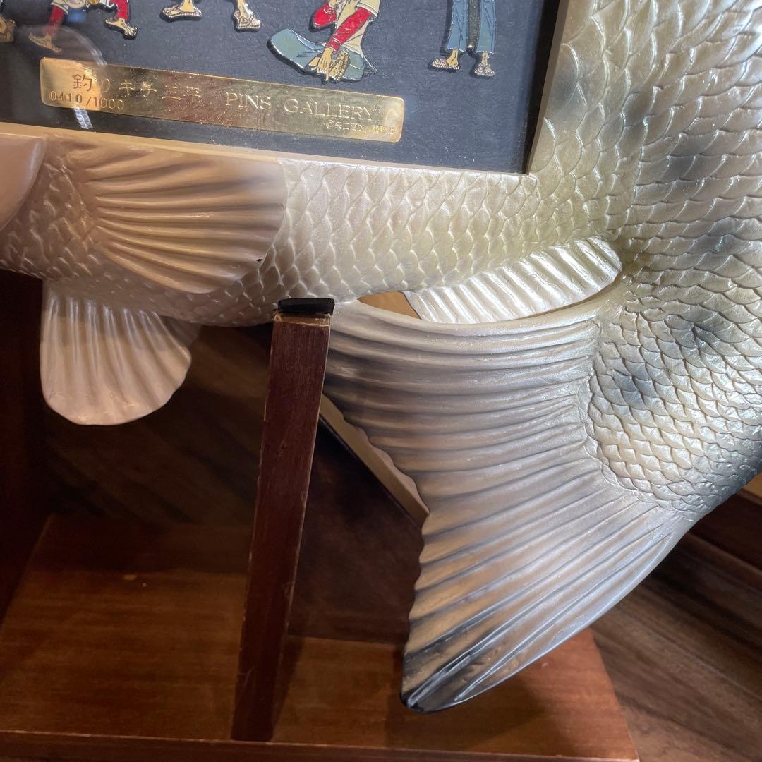 釣りキチ三平　限定1000個　ピンズギャラリー　矢口高雄 大型　スタチュー