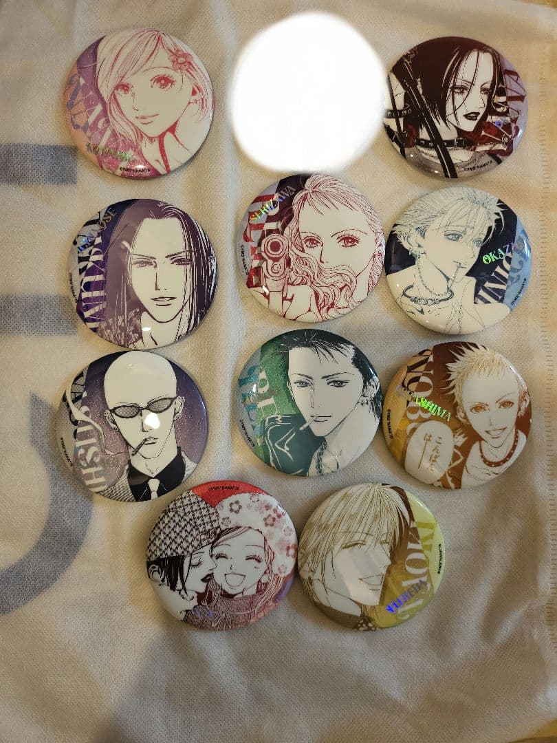 NANA 缶バッジ コラボカフェ 通常コンプ