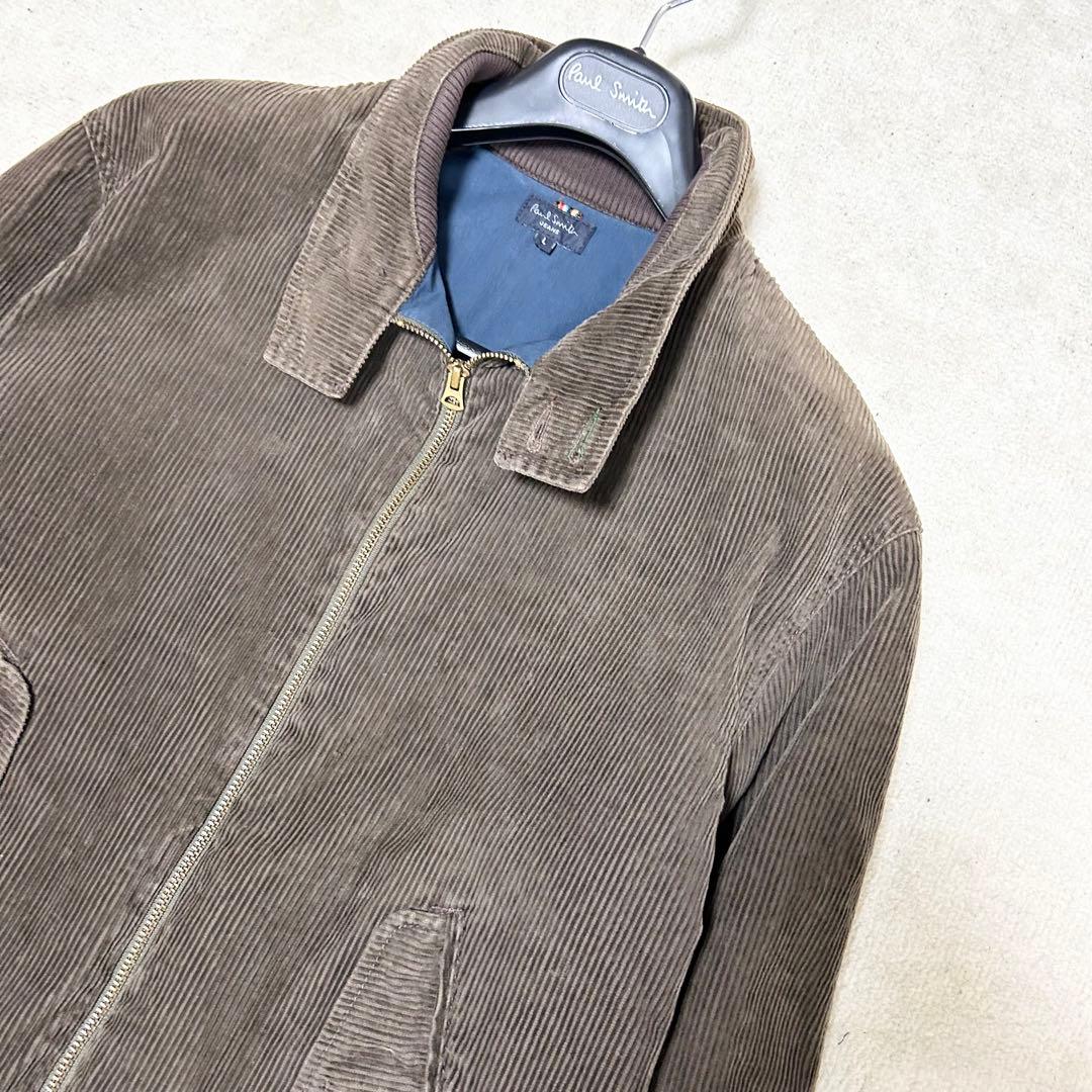 希少　ポールスミス　コーデュロイスウィングトップ　ハリントンジャケット　ブルゾン