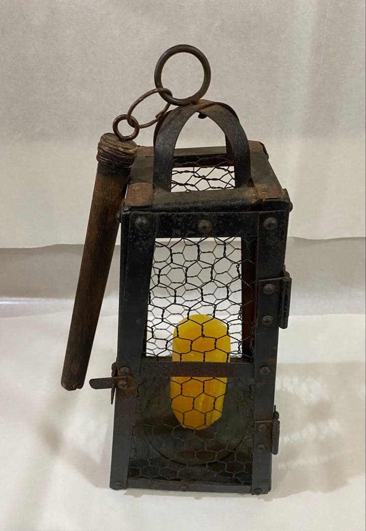 骨董　蔵行燈　灯火器