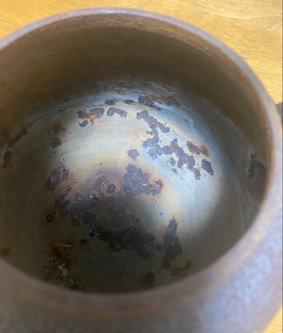 清光銘　鉄瓶　茶道具