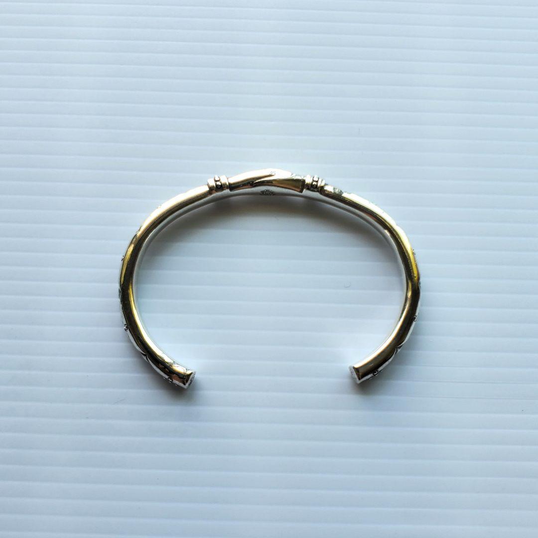 アクアフォーティス　シルバー　バングル　ブレスレット　アクセサリー