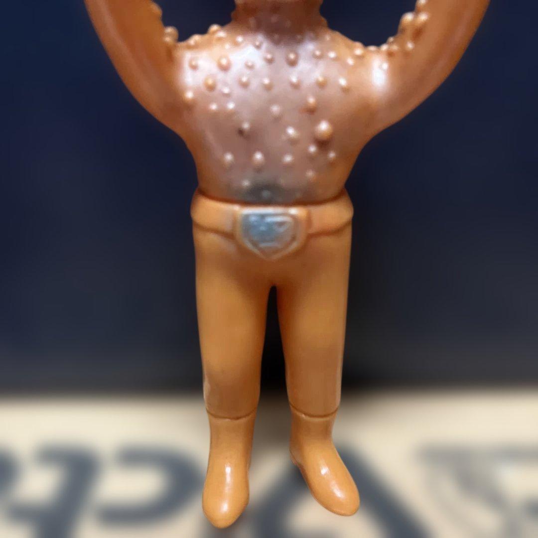 ⚠️レア　仮面ライダー　ガマギラー　ミニソフビ　旧バンダイ　ポピー　当時物