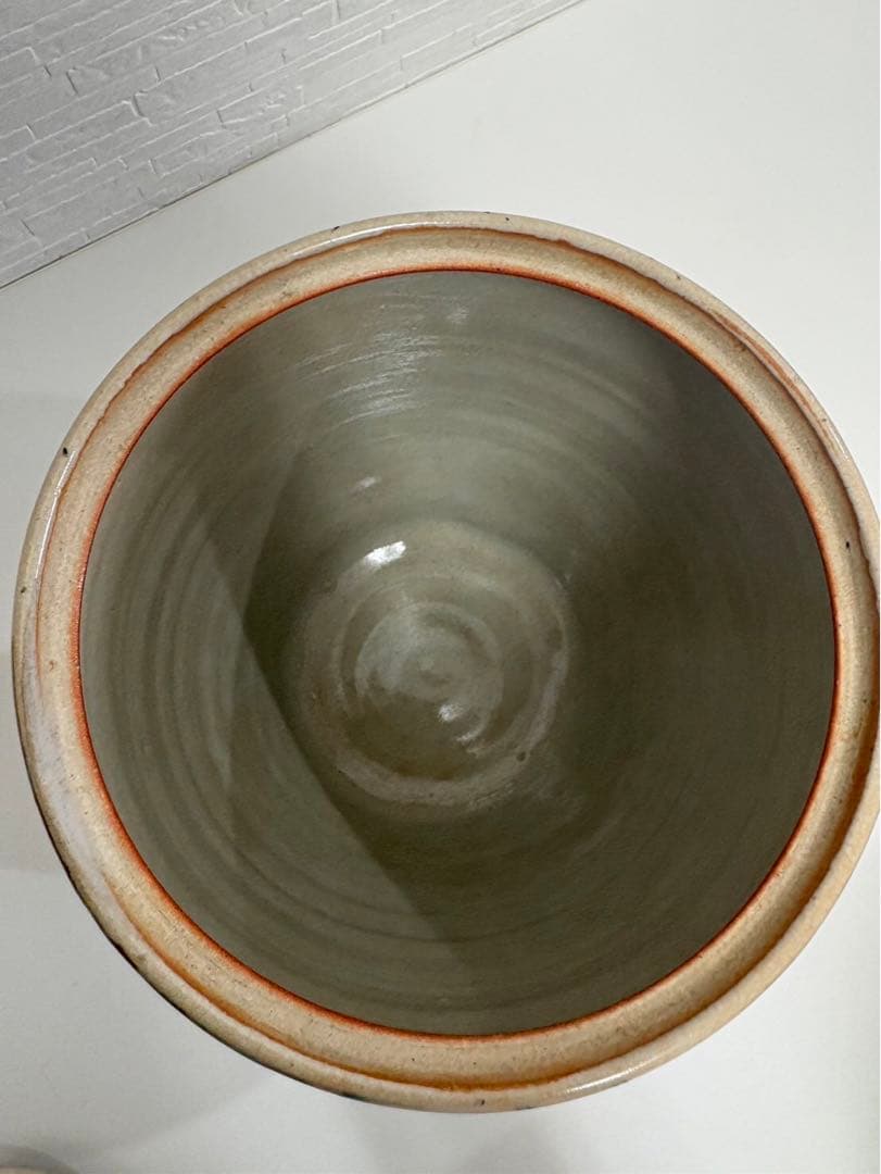 色絵秋草　水指　赤光作