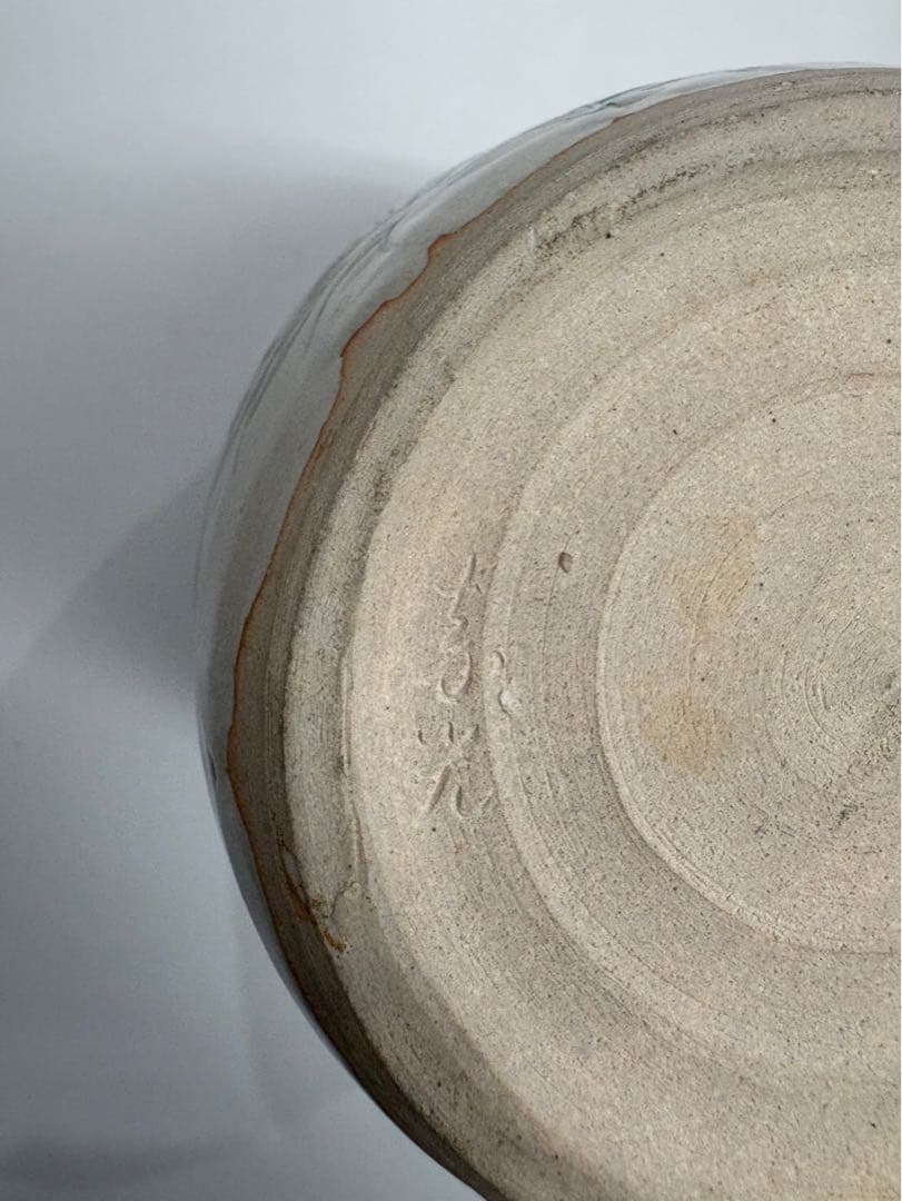 色絵秋草　水指　赤光作