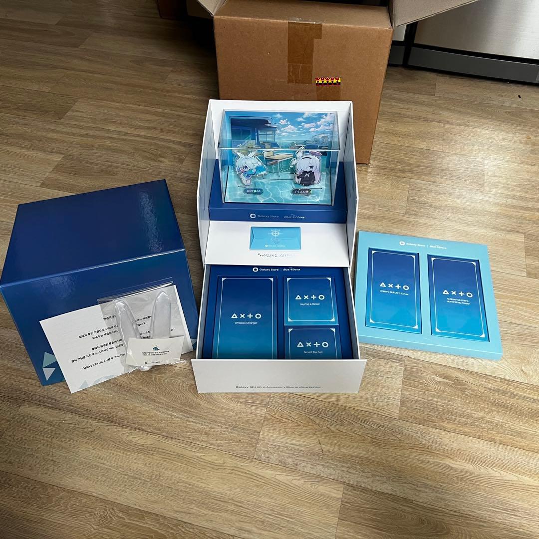 ブルーアーカイブS24 galaxy ultra アクセサリーキット