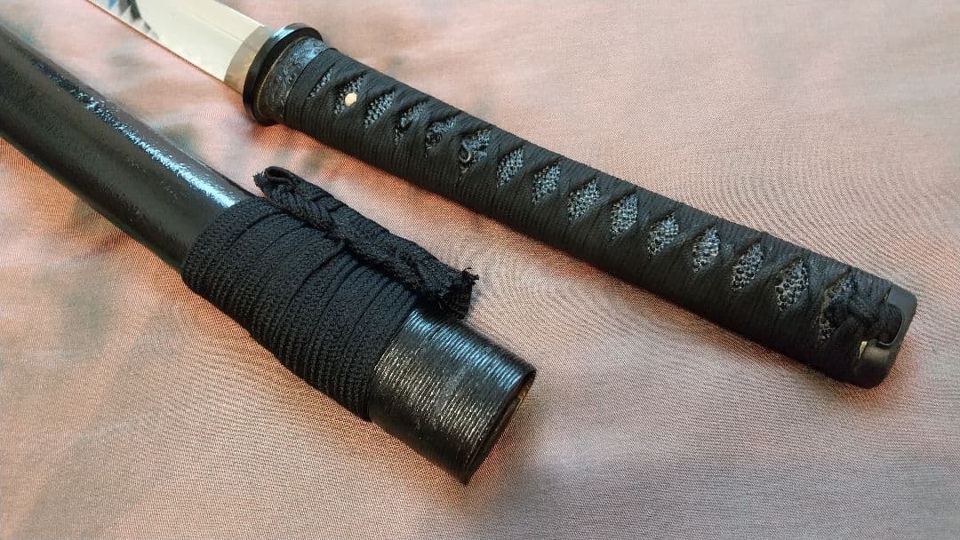 【鶴姫一文字風】模造刀 尖り互の目刃 刀剣 喰出し鍔 模擬刀 上杉謙信