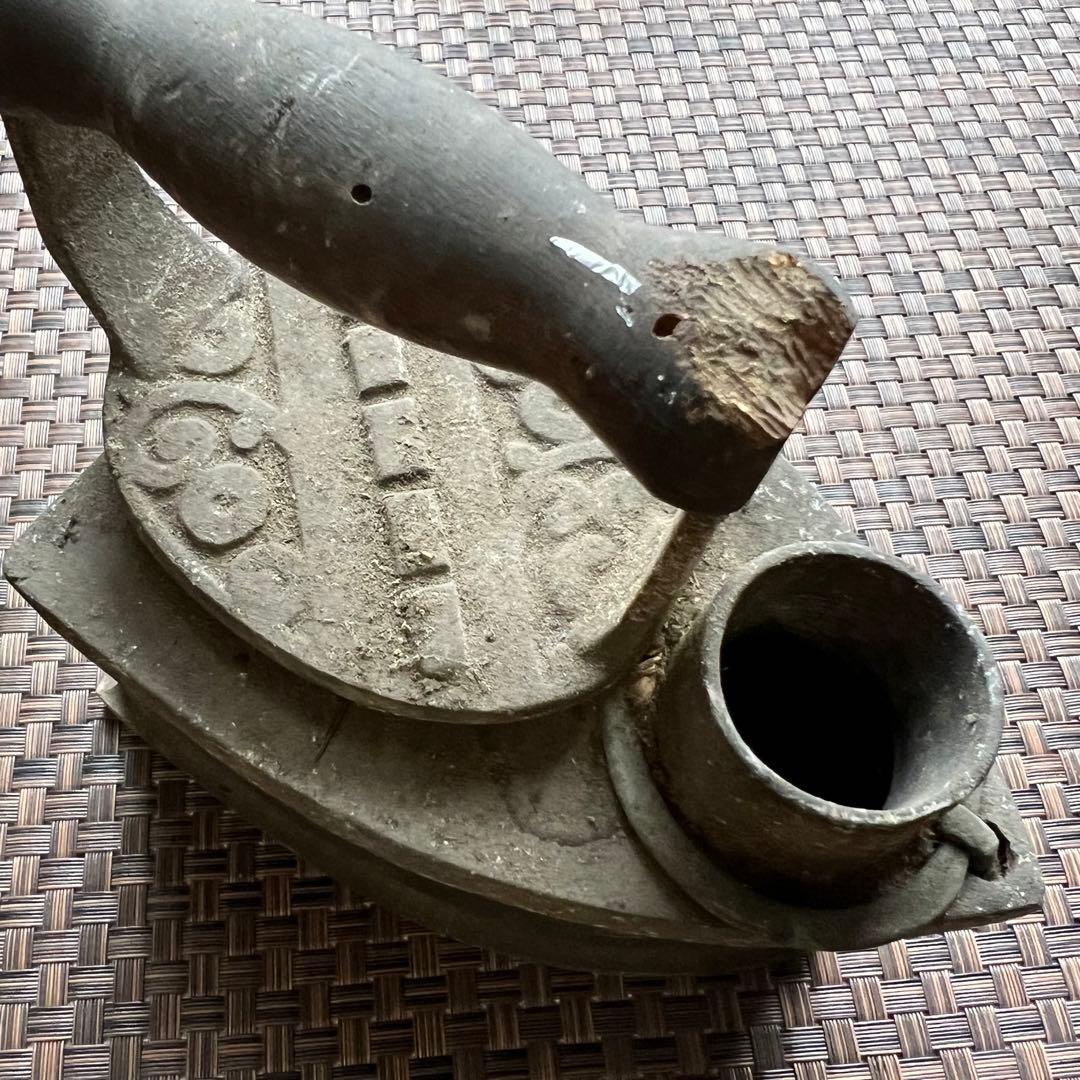 激レア 大正時代 アイロン 骨董品 アンティーク ヴィンテージ 古道具