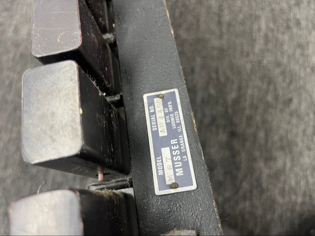 musser M67 KELON シロフォン　木琴　打楽器