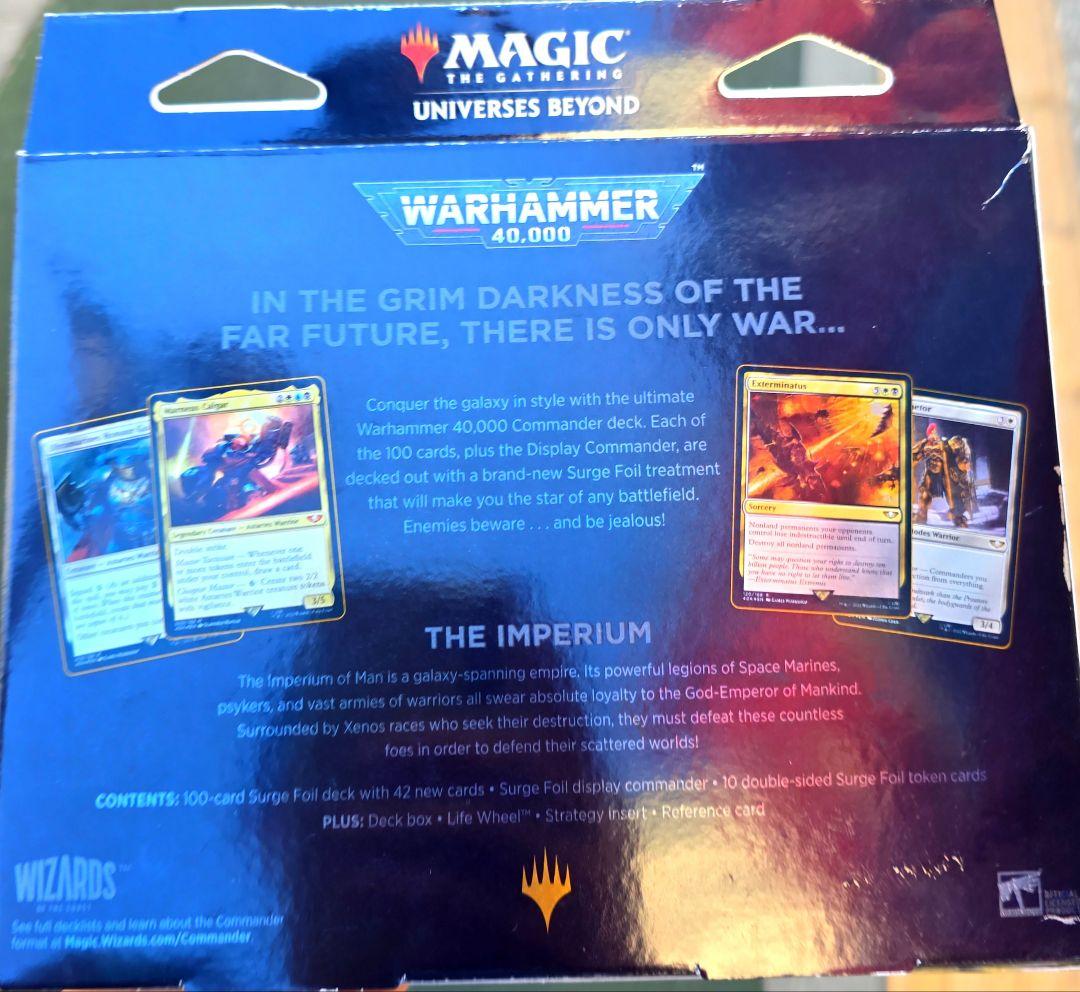 ウォーハンマー統率者 未開封 帝国の諸軍Collector's Edition