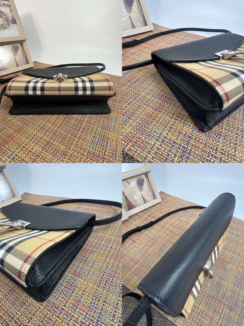 ✨美品✨ バーバリー マッケン　ヘイマーケットチェック ショルダーバッグ