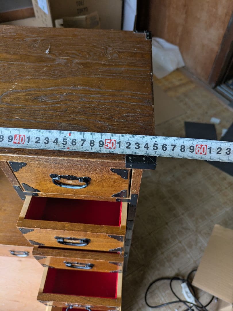 代箪笥　民藝箪笥　和箪笥　古家具　小箪笥　小棚　小引き出し鍵無し