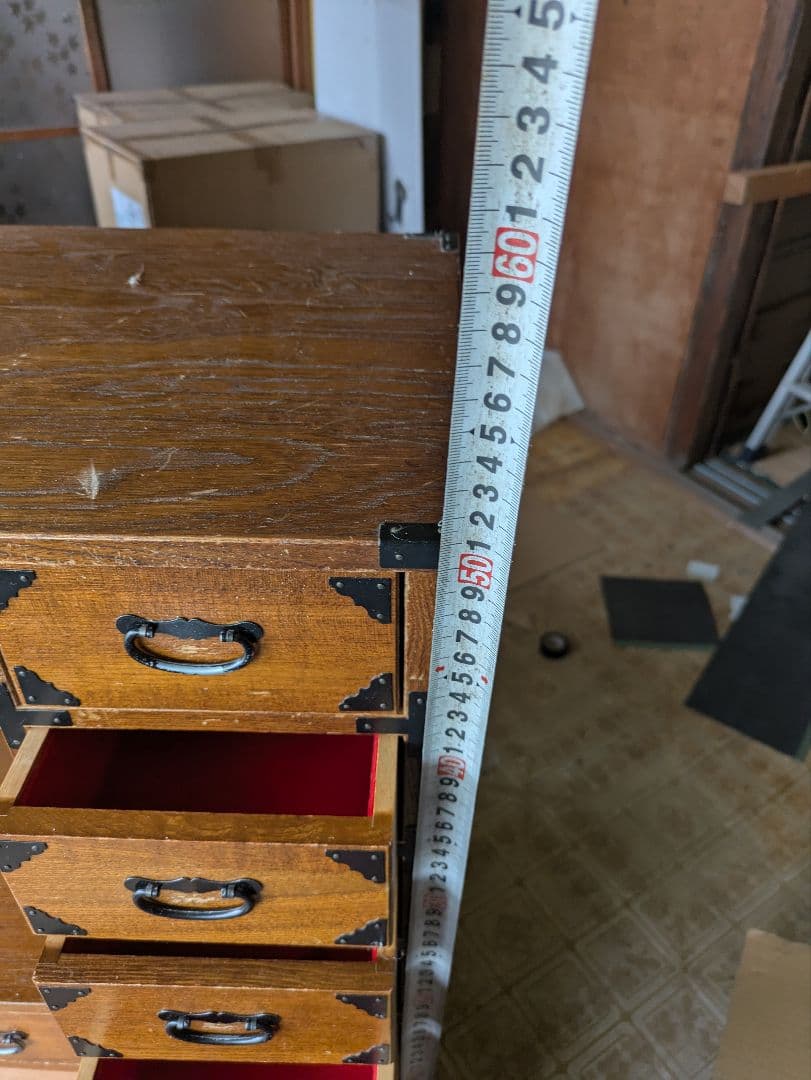 代箪笥　民藝箪笥　和箪笥　古家具　小箪笥　小棚　小引き出し鍵無し