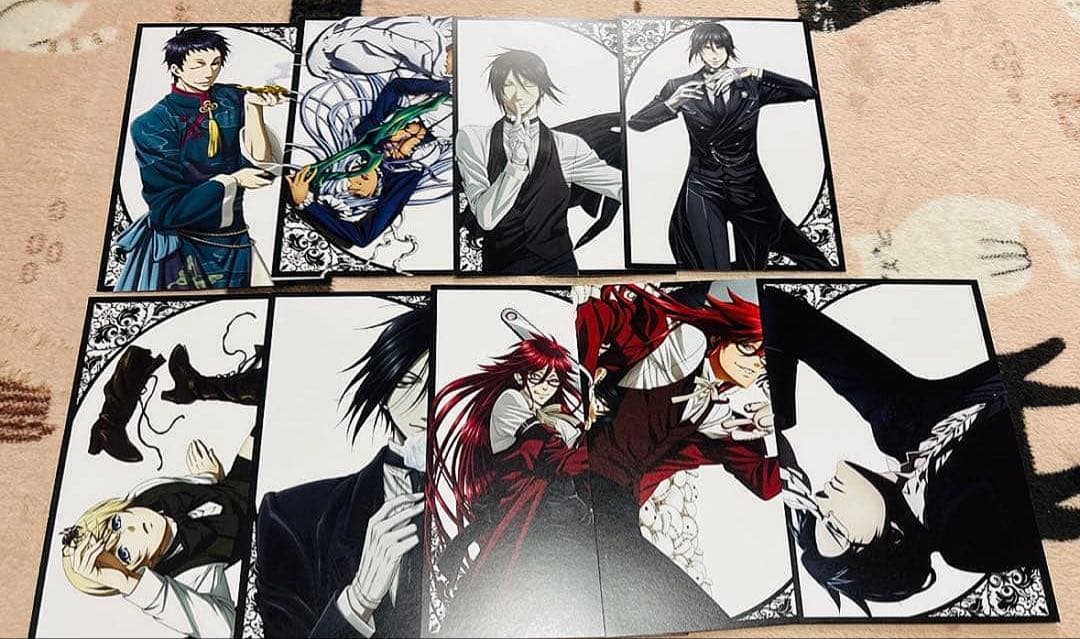 黒執事　ジャケットイラストピンナップ　ポストカード