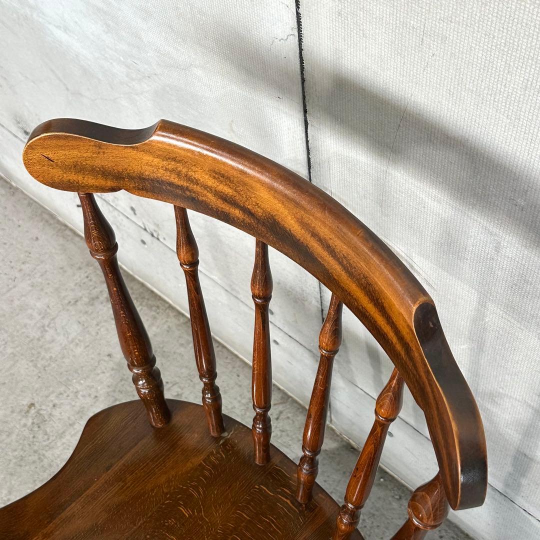 ✿昭和レトロ✿60s〜70s 飛騨産業 キツツキマーク ダイニングチェア