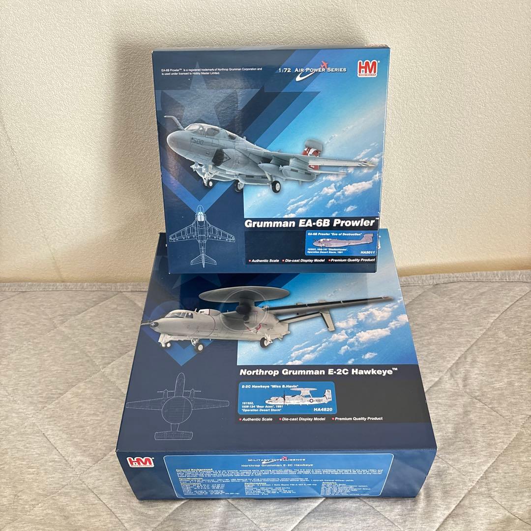 【新品未開封】ホビーマスター 1/72 EA-6B / E-2C