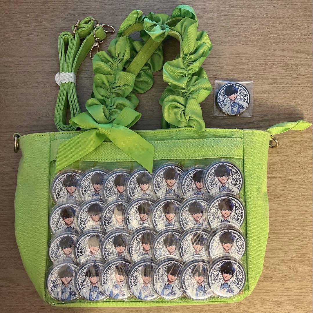 ブルーロック 展 アルティメタル缶バッジ 痛バッグ ザッカマート 潔世一