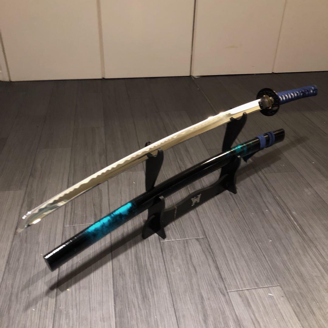 高級模造刀　青拵え　居合刀　太刀　美術刀