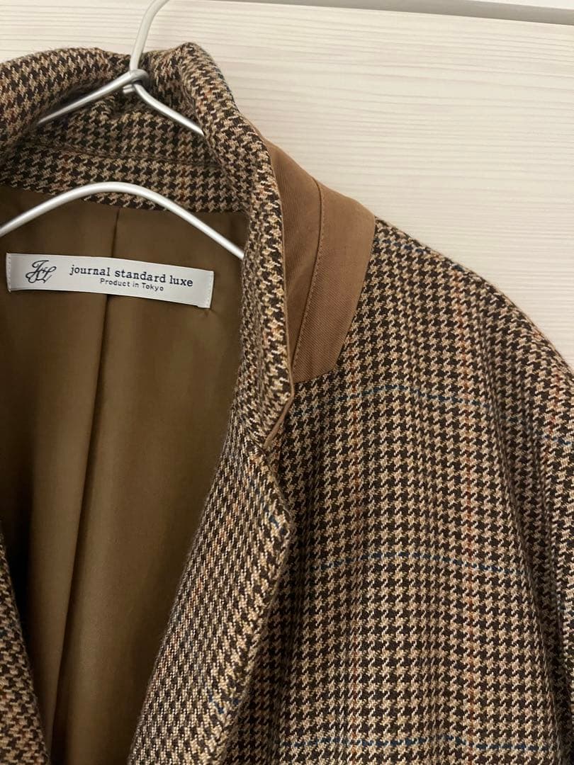 ユニ　ジャーナルスタンダードラックス　ガンクラブチェスターコート
