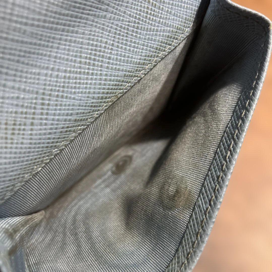 【早い者勝ち】PRADA SAFFIANO バイカラー 二つ折り財布