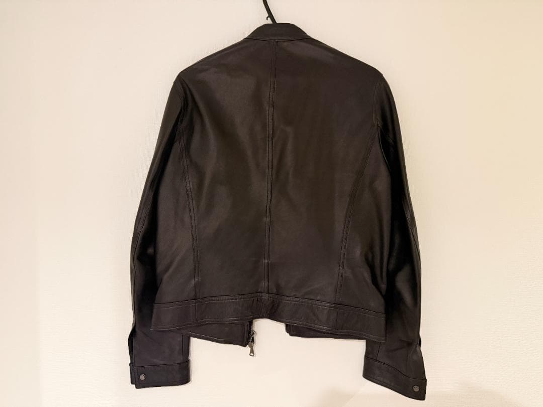 と*ー様 エンメティ ライダースジャケット ユリ/Juri ナッパレザー Emm