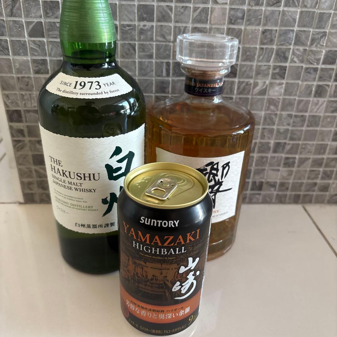み*と様 白州・響 ウイスキーセット➕山﨑ハイボール缶
