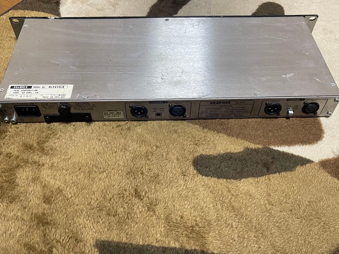 ジャンクコンプレッサー DTM機材 DRAWMER DL241