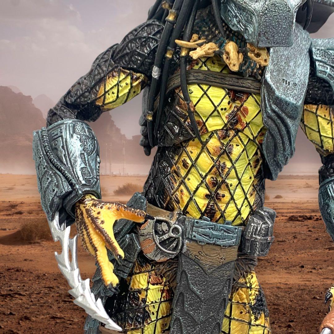 希少　プレデター フィギュア　エンシェント NECA ネカ　コレクター　武装